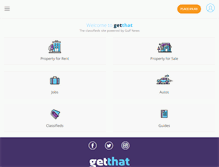 Tablet Screenshot of getthat.com